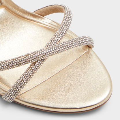 Manaelden Gold Women's Heeled sandals - Strappy heeled sandal, Stiletto heel | Aldo Signature
