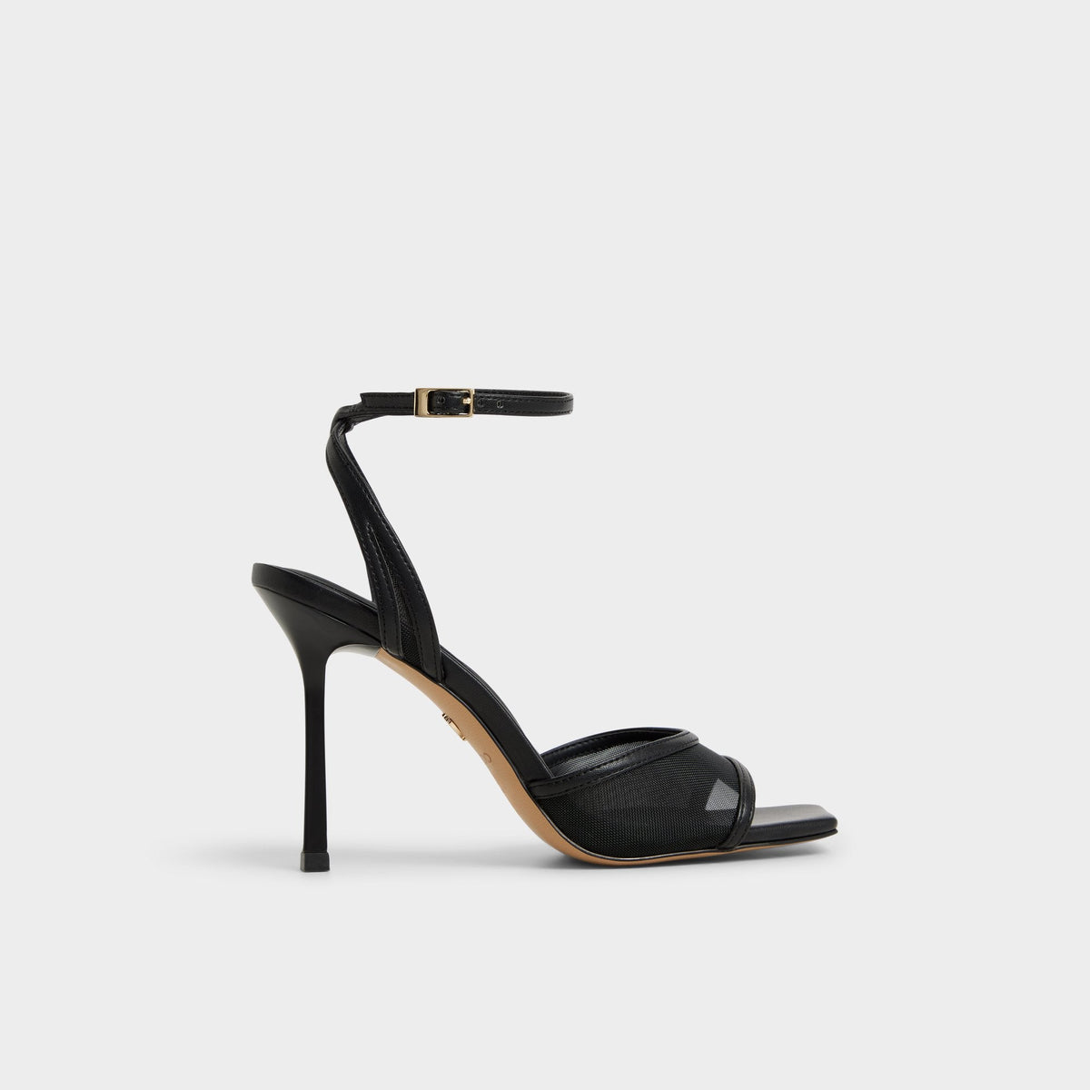 Sharra in Black 14119591 - Strappy heeled sandal, Stiletto heel | Aldo Popular
