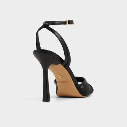 Sharra in Black 14119591 - Strappy heeled sandal, Stiletto heel | Aldo Popular