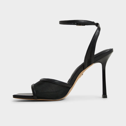 Sharra in Black 14119591 - Strappy heeled sandal, Stiletto heel | Aldo Popular