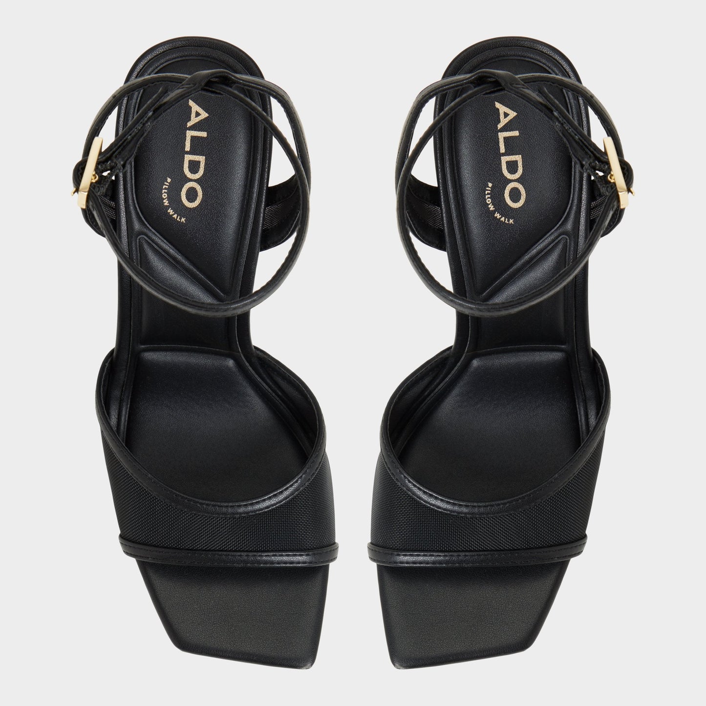 Sharra in Black 14119591 - Strappy heeled sandal, Stiletto heel | Aldo Popular