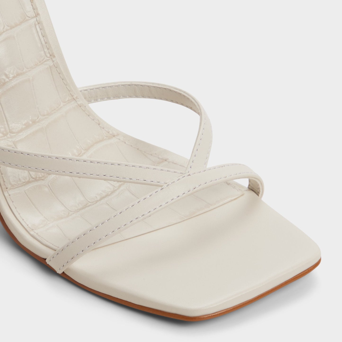 Beachglass in White Bone - Strappy heeled sandal | Aldo Best Seller