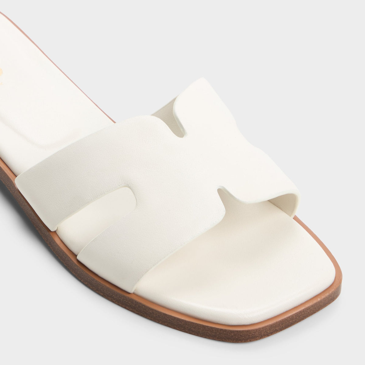 Itsandal White Women's Flats - Slide sandal | Aldo Recommended