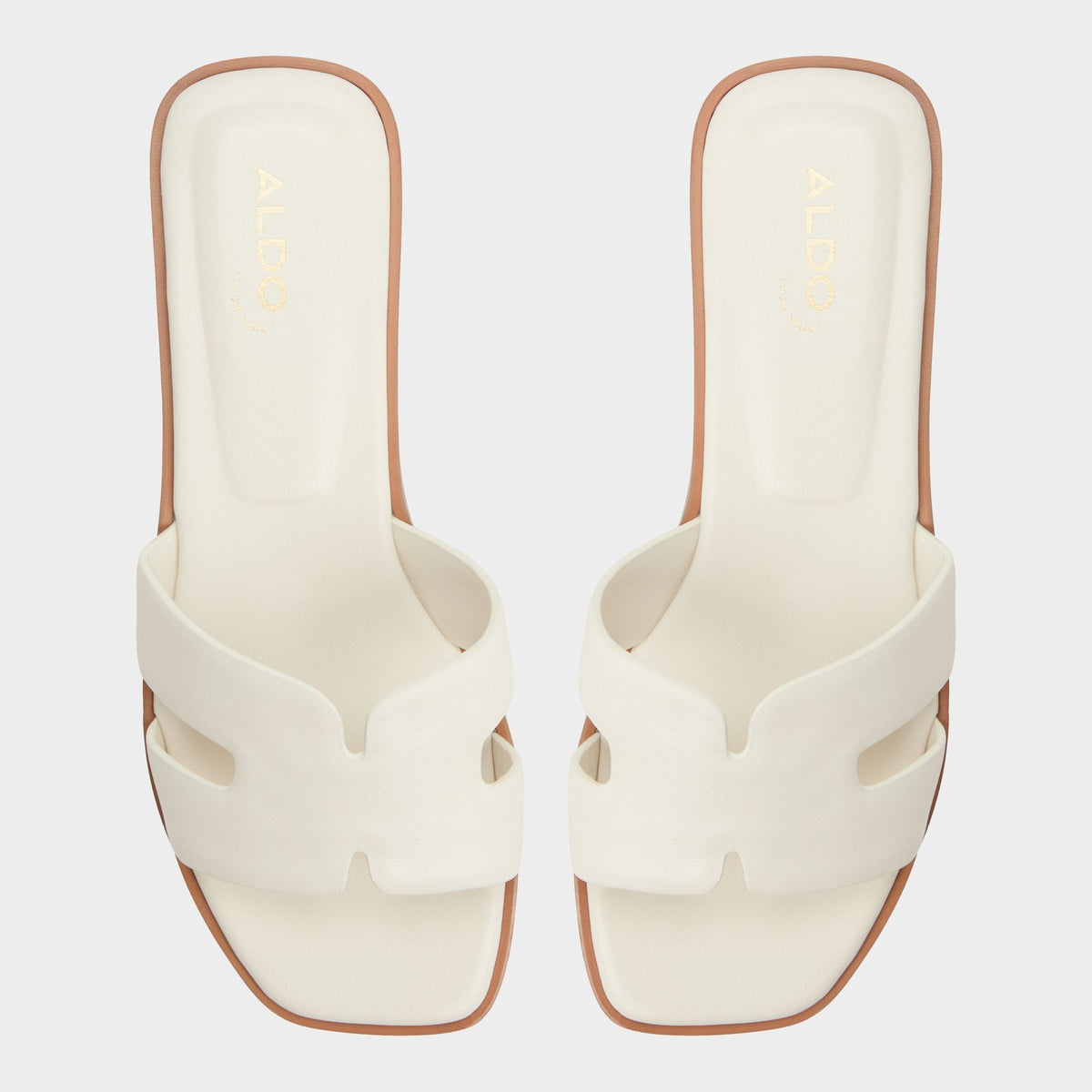 Itsandal White Women's Flats - Slide sandal | Aldo Recommended