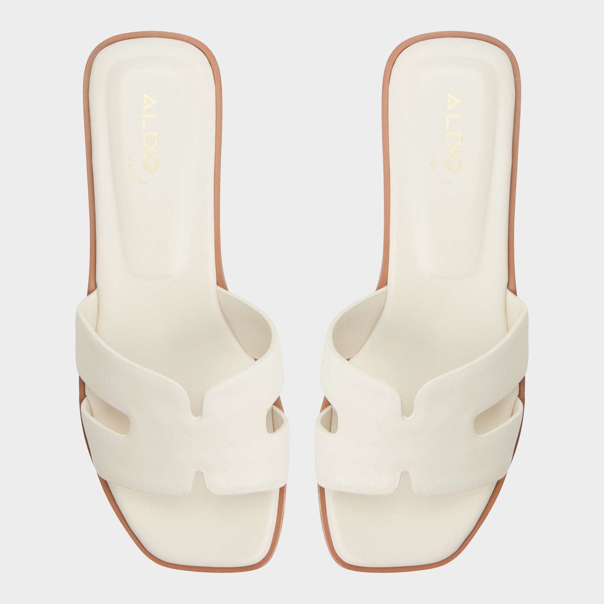 Itsandal White Women's Flats - Slide sandal | Aldo Recommended