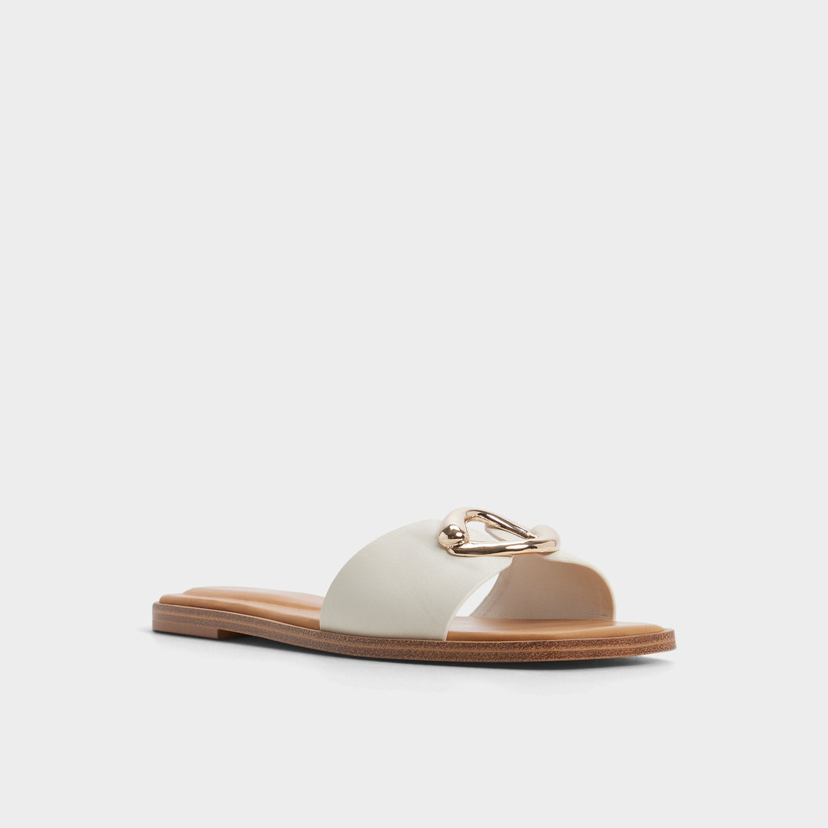 Biggin in White Bone - Slide sandal | Aldo Essential