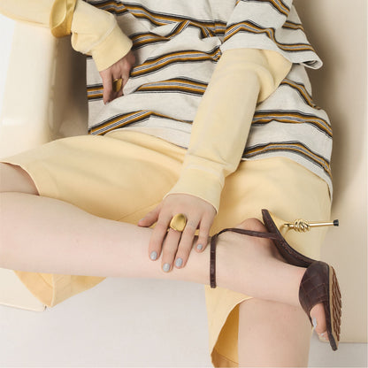 Harmonious in Dark Brown - Strappy heeled sandal | Aldo Premium