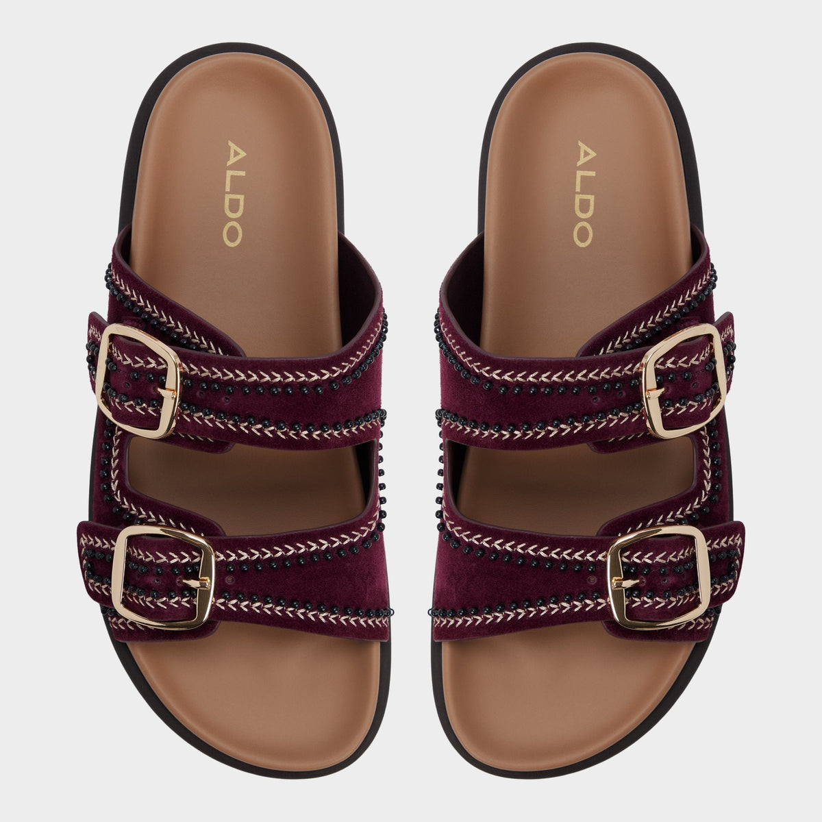 Bohochic in Bordo - Footbed sandal, Footbed sandal | Aldo New