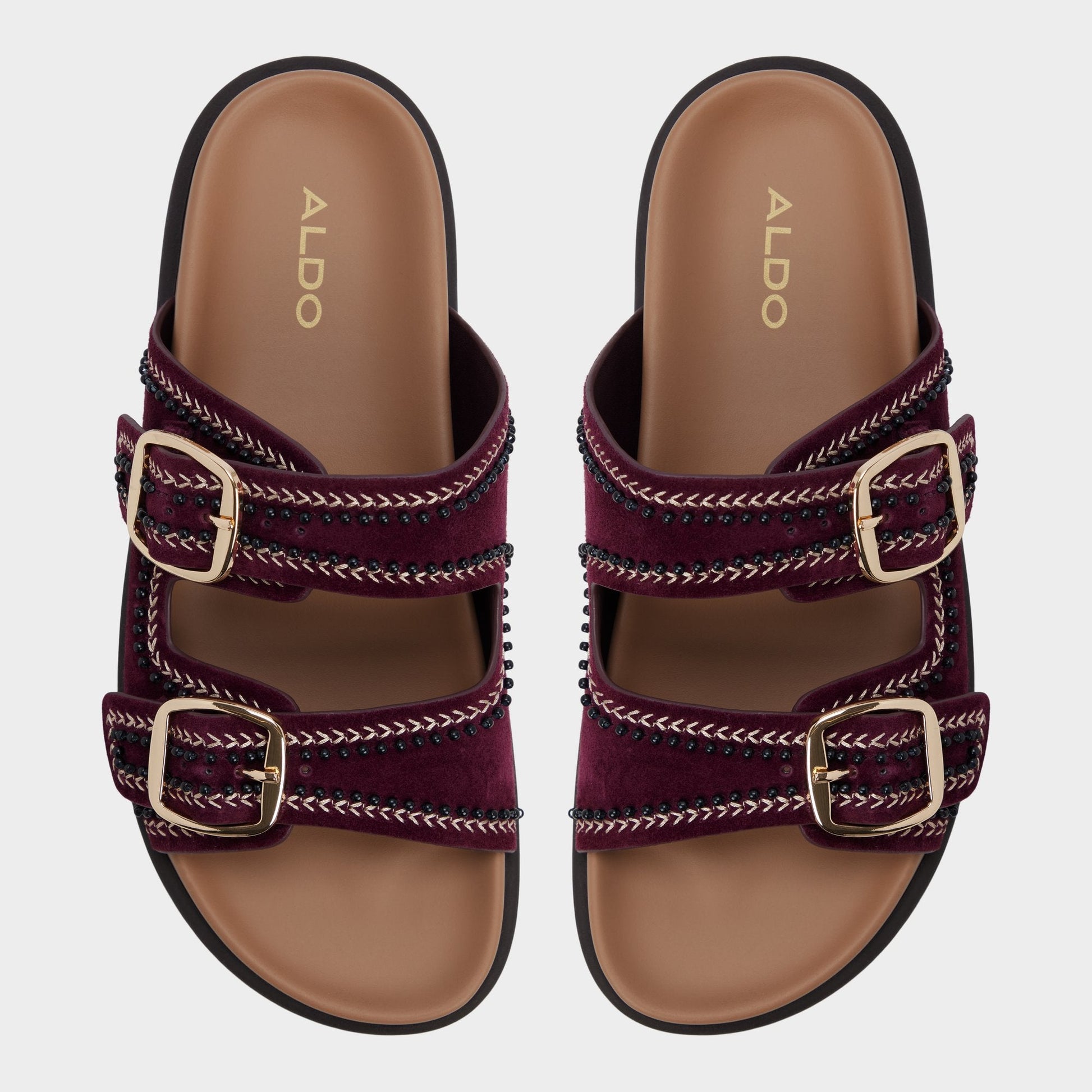 Bohochic in Bordo - Footbed sandal, Footbed sandal | Aldo New