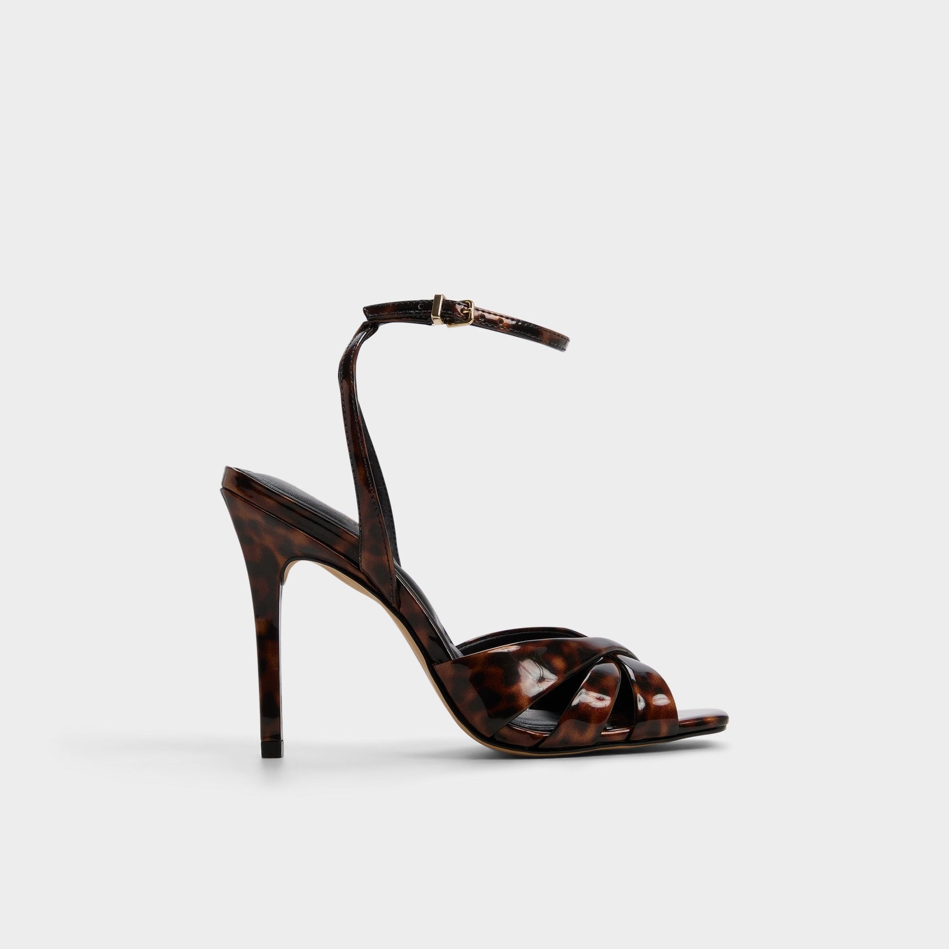 Meteora in Open Brown - Strappy heeled sandal, Stiletto heel | Aldo Trending