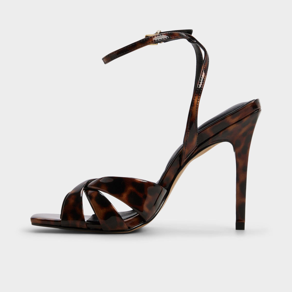 Meteora in Open Brown - Strappy heeled sandal, Stiletto heel | Aldo Trending