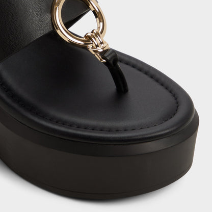Friegan in Black - Slide sandal, Wedge heel | Aldo Best Seller