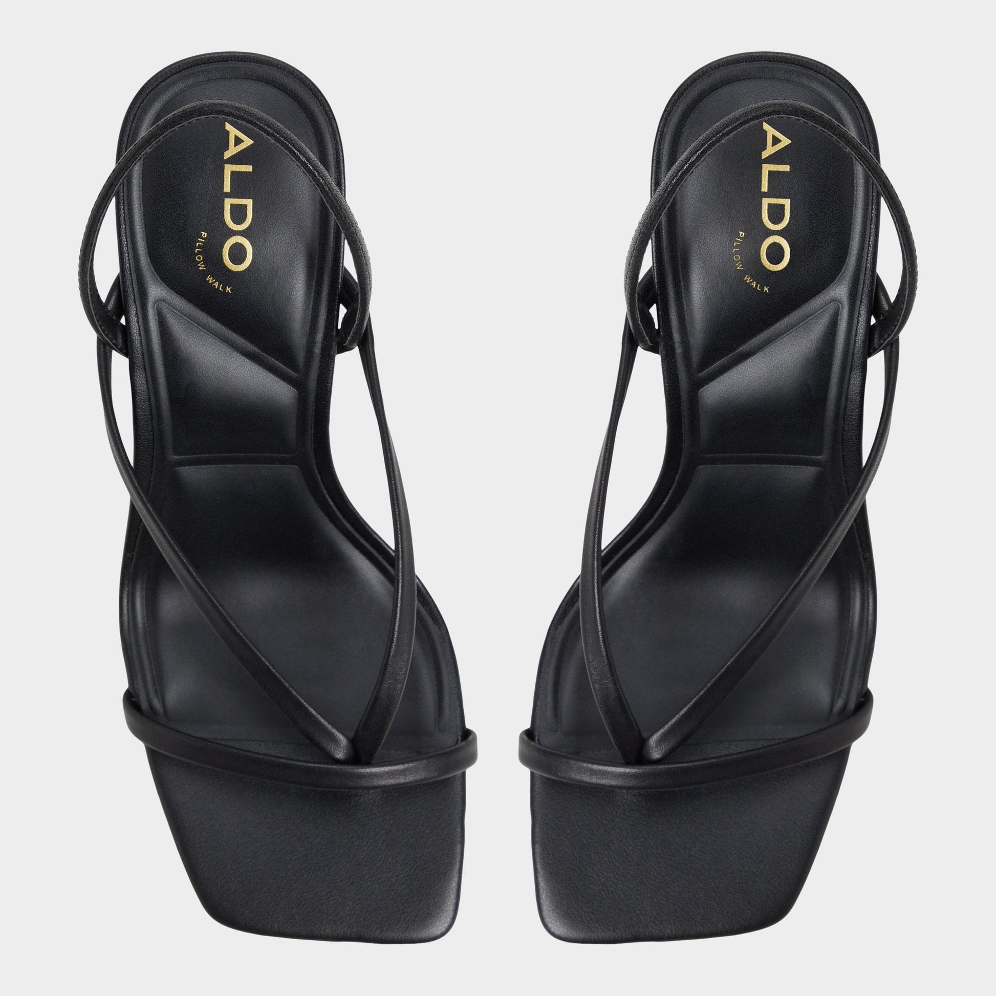 Riva Other Black Women's Strappy sandals - Sling back heeled sandal, Stiletto heel | Aldo Recommended