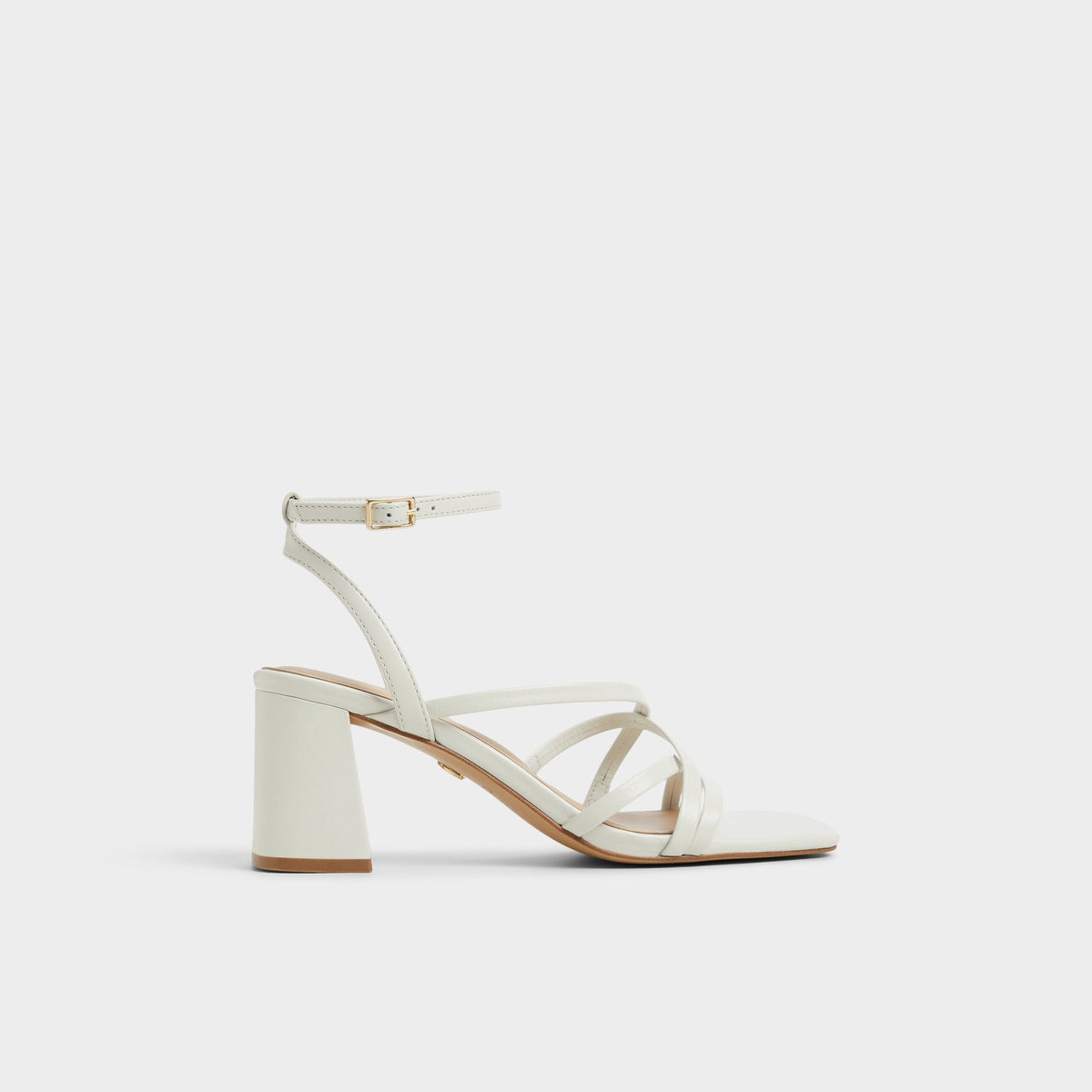Esther Other White Women's Block heels - Strappy heeled sandal, Block heel | Aldo Signature
