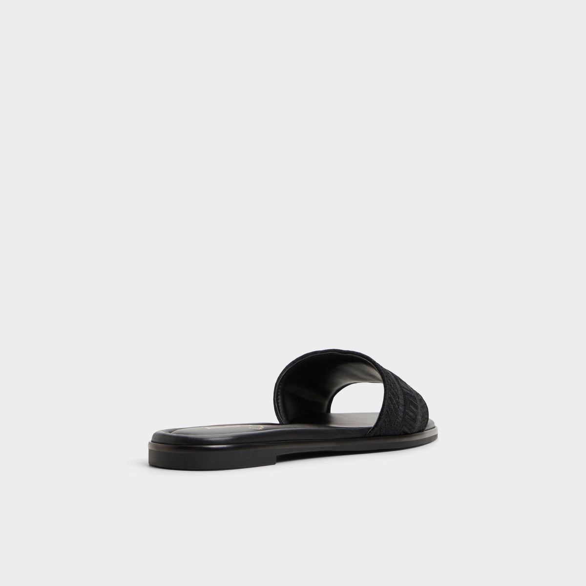 Oceania Black Women's Flats - Slide sandal | Aldo New