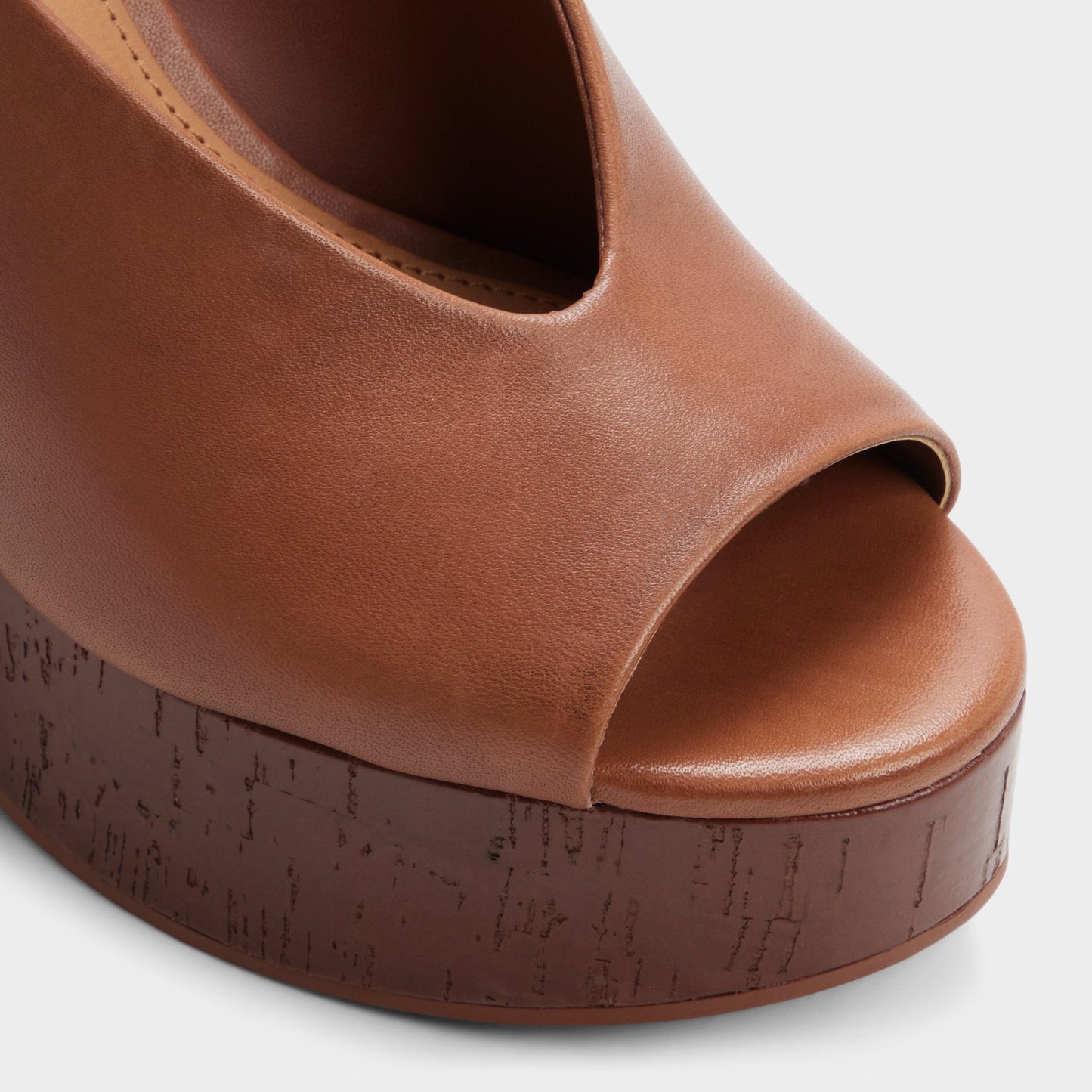 Tatianah in Dark Brown - Sling back heeled sandal, Wedge heel | Aldo Popular