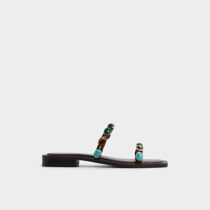 Sapphira in Dark Brown 14189967 - Slide sandal | Aldo Signature