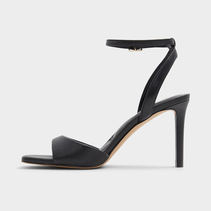Sake Black Women's Strappy sandals - Strappy heeled sandal | Aldo Classic