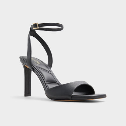 Sake Black Women's Strappy sandals - Strappy heeled sandal | Aldo Classic