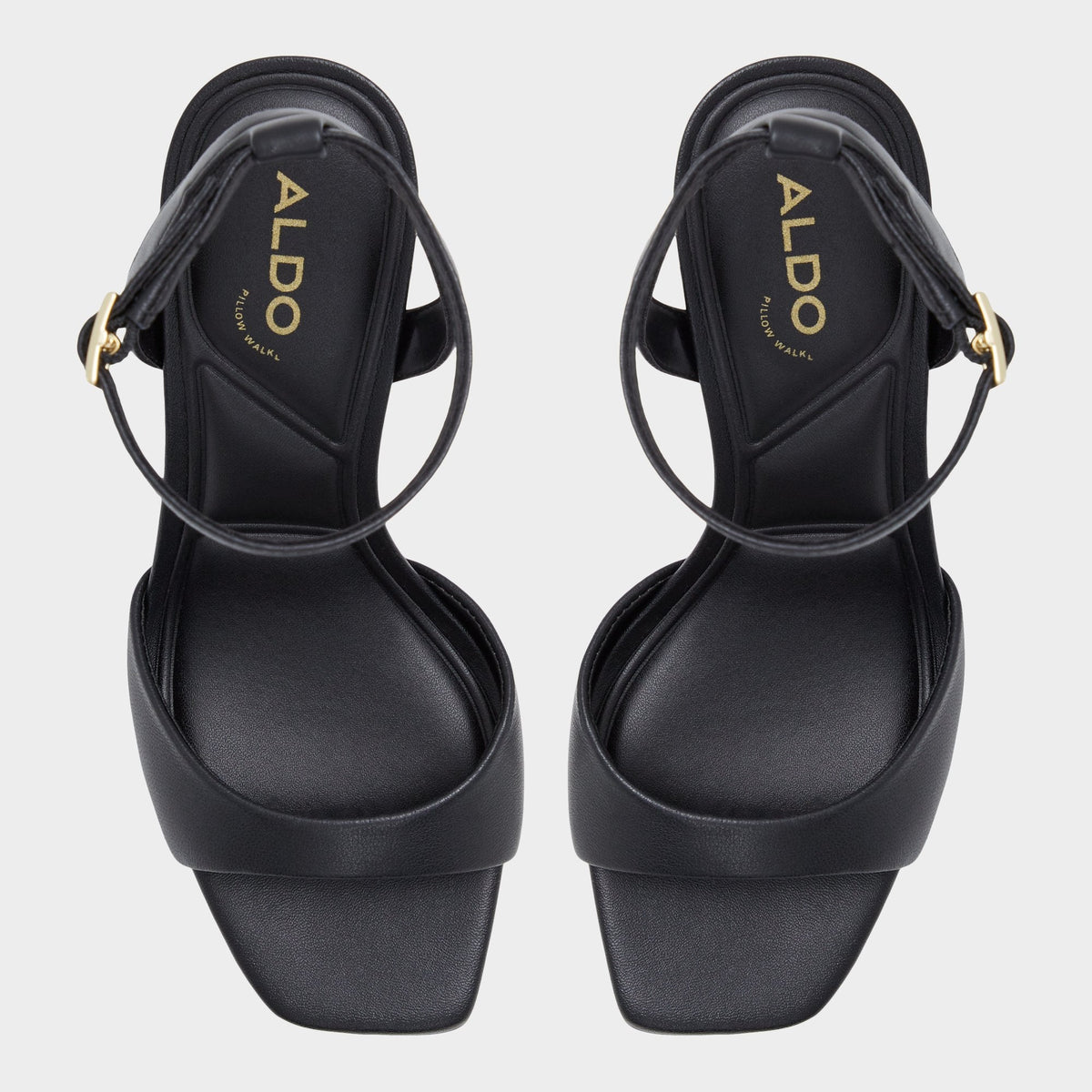 Sake Black Women's Strappy sandals - Strappy heeled sandal | Aldo Classic