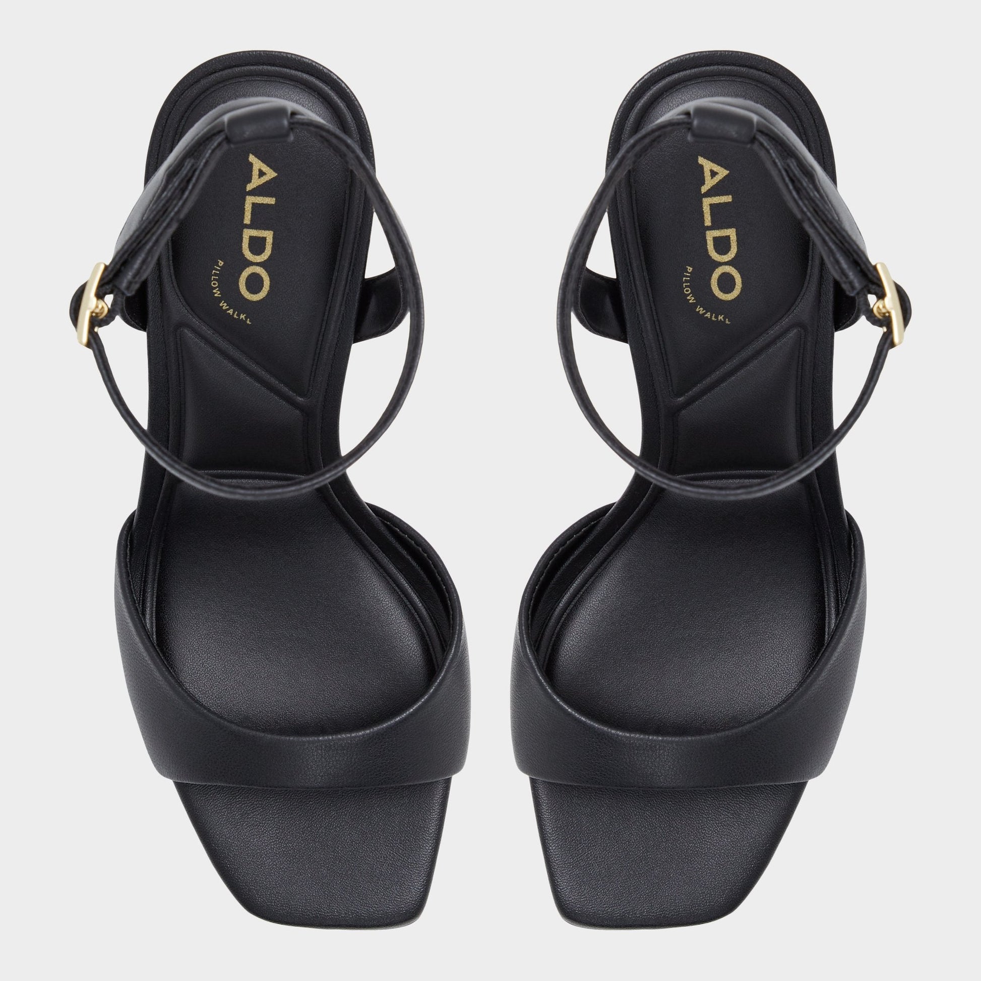 Sake Black Women's Strappy sandals - Strappy heeled sandal | Aldo Classic