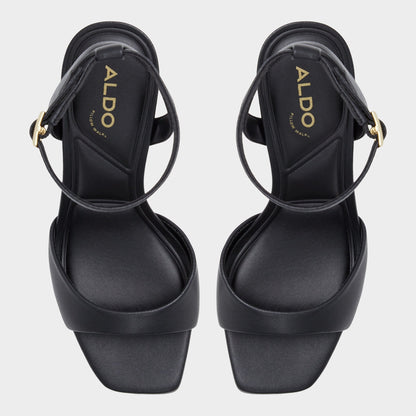 Sake Black Women's Strappy sandals - Strappy heeled sandal | Aldo Classic