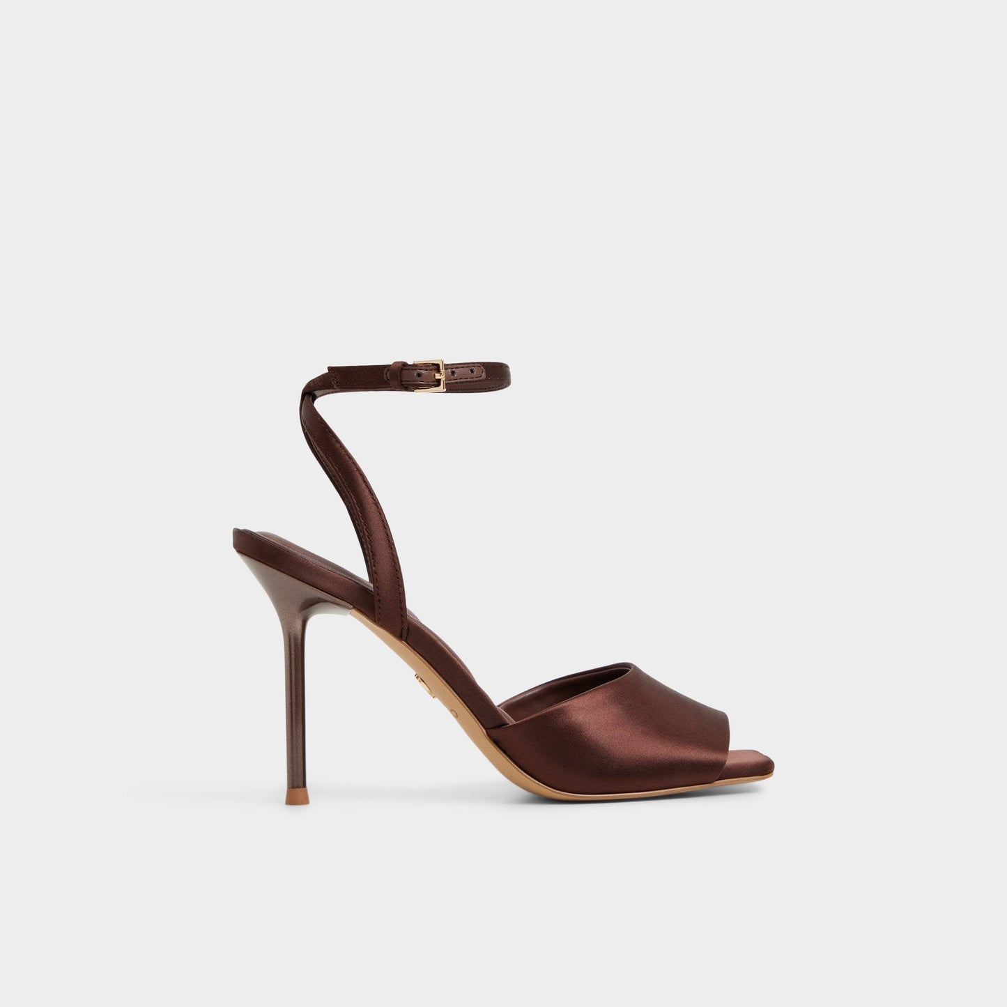 Kaiasien in Dark Brown 14151897 - Strappy heeled sandal, Stiletto heel | Aldo Best Seller