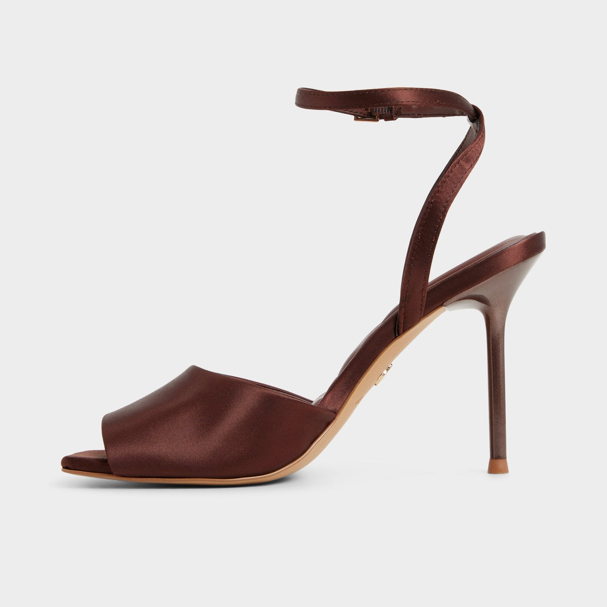 Kaiasien in Dark Brown 14151897 - Strappy heeled sandal, Stiletto heel | Aldo Best Seller