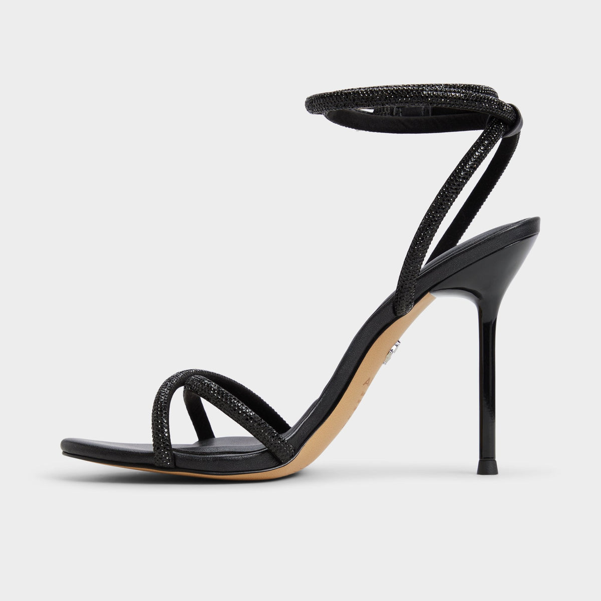 Manaelden Black Women's Strappy sandals - Strappy heeled sandal, Stiletto heel | Aldo Recommended