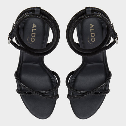 Manaelden Black Women's Strappy sandals - Strappy heeled sandal, Stiletto heel | Aldo Recommended
