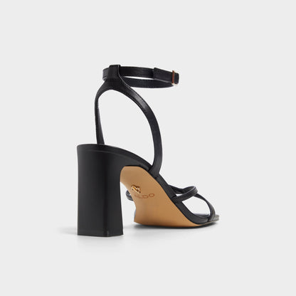 Stellare Other Black Women's Block heels - Strappy heeled sandal, Block heel | Aldo Exclusive