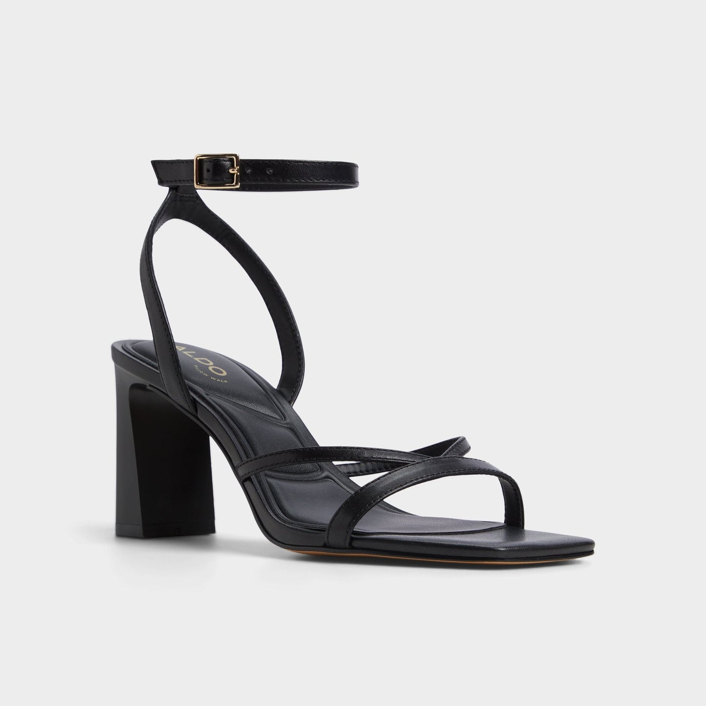 Stellare Other Black Women's Block heels - Strappy heeled sandal, Block heel | Aldo Exclusive