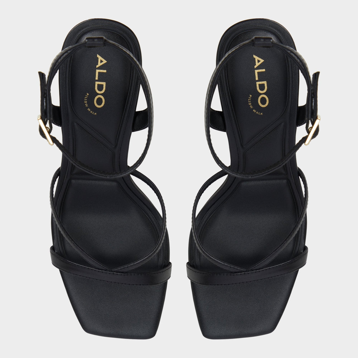 Stellare Other Black Women's Block heels - Strappy heeled sandal, Block heel | Aldo Exclusive