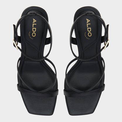 Stellare Other Black Women's Block heels - Strappy heeled sandal, Block heel | Aldo Exclusive