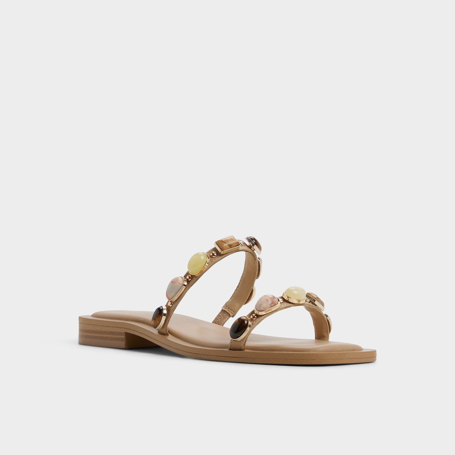 Sapphira in Medium Beige 14213541 - Slide sandal | Aldo Premium