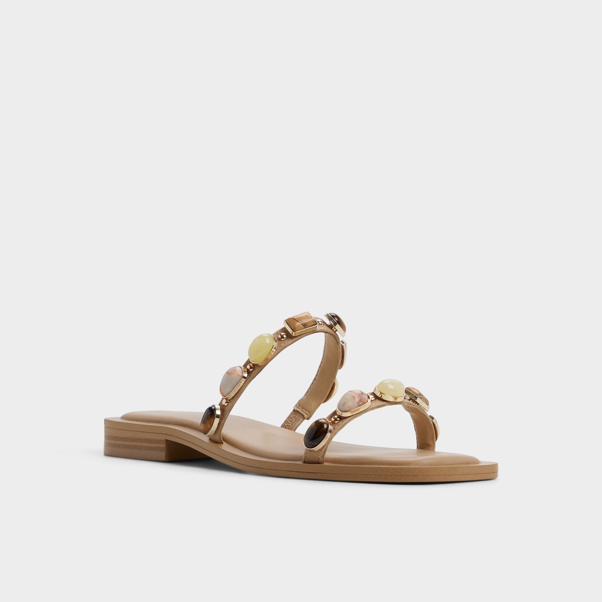 Sapphira in Medium Beige 14213541 - Slide sandal | Aldo Premium