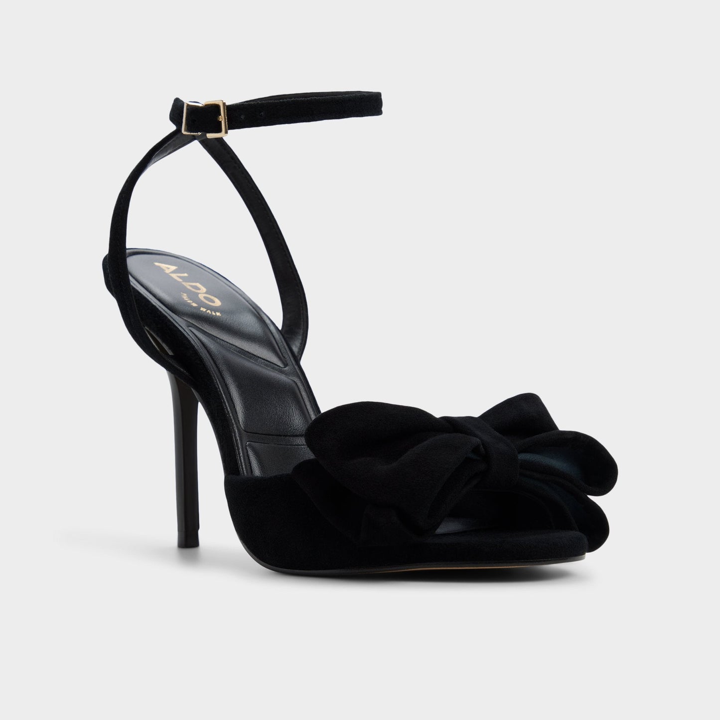 Tinsletta in Other Black - Strappy heeled sandal, Stiletto heel | Aldo New