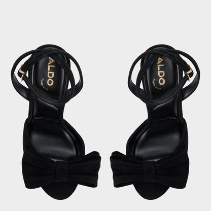 Tinsletta in Other Black - Strappy heeled sandal, Stiletto heel | Aldo New