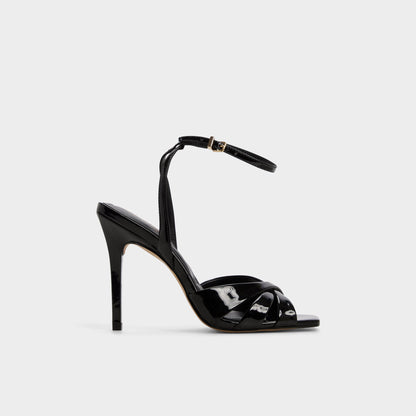Meteora in Black - Strappy heeled sandal, Stiletto heel | Aldo Popular