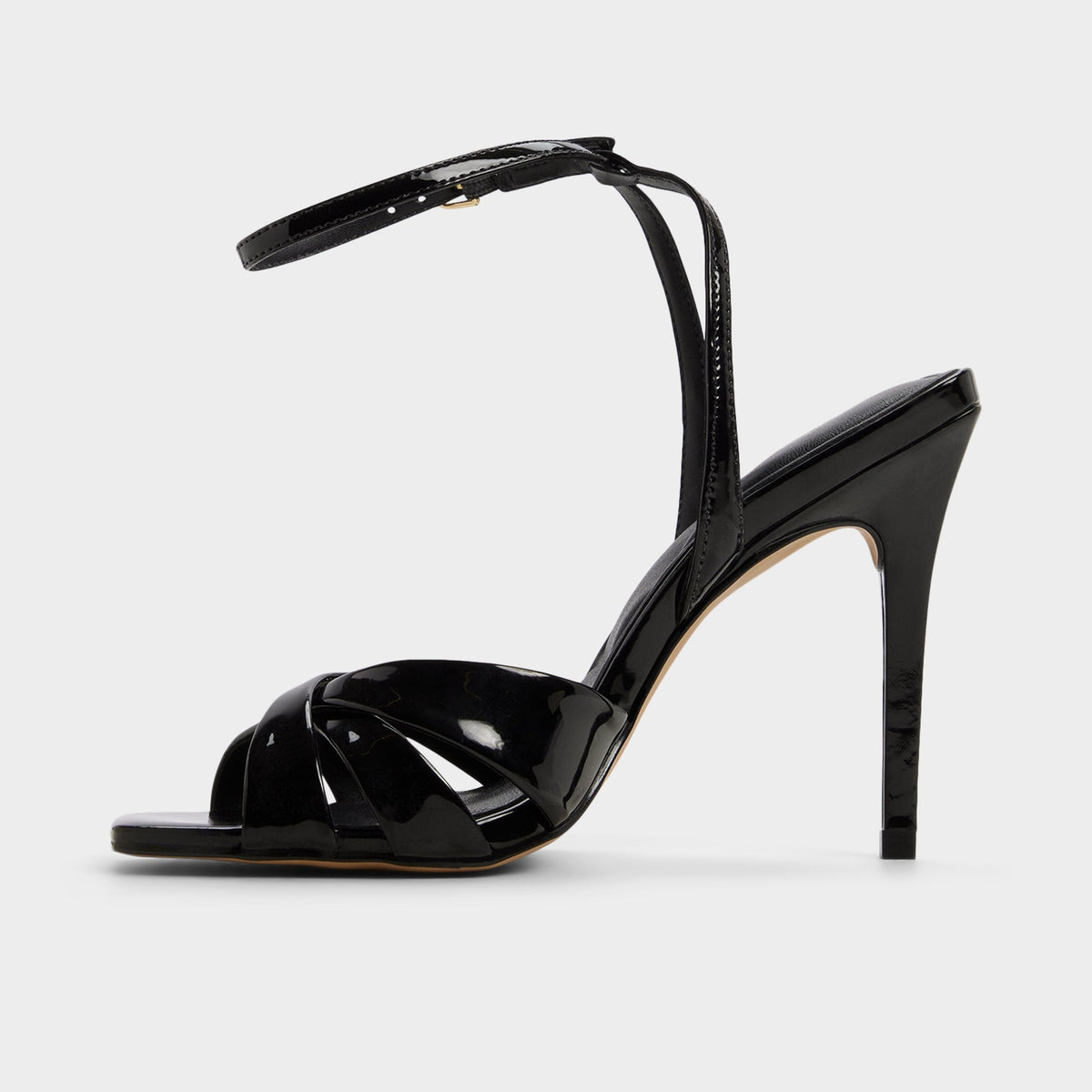Meteora in Black - Strappy heeled sandal, Stiletto heel | Aldo Popular