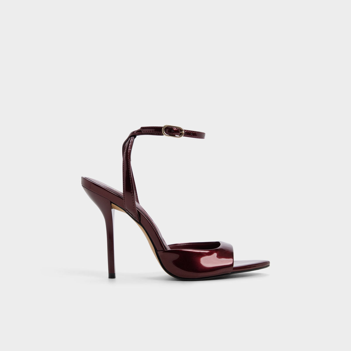 Forevermore in Medium Red - Strappy heeled sandal, Stiletto heel | Aldo Exclusive