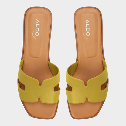 Itsandal in Other Yellow - Slide sandal | Aldo Signature