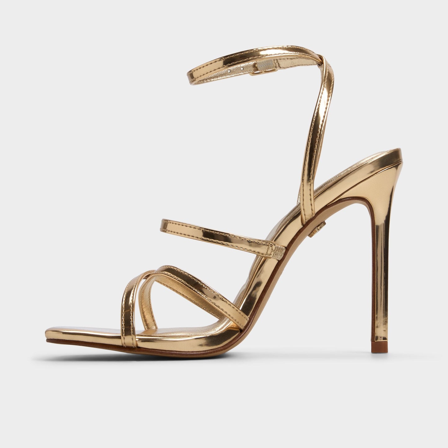 Galoi Gold Women's Iridescent metallics - Strappy heeled sandal | Aldo Premium