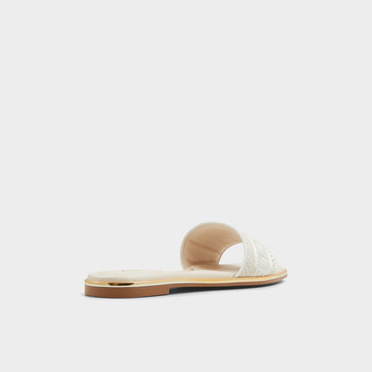 Oceania Other Beige Women's Flats - Slide sandal | Aldo New