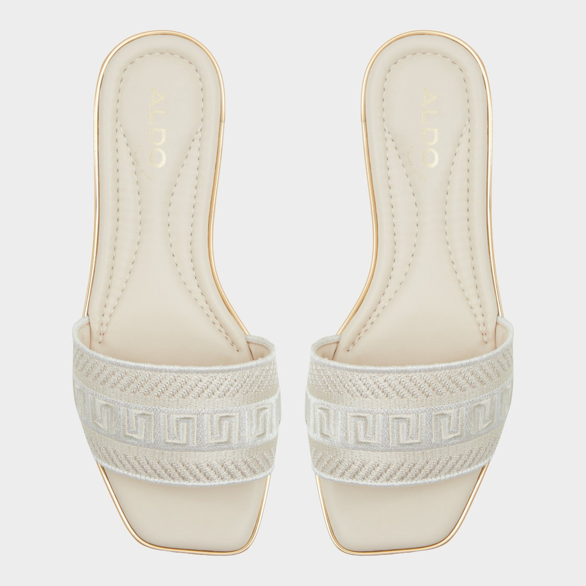 Oceania Other Beige Women's Flats - Slide sandal | Aldo New