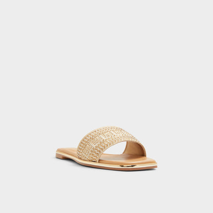 Oceania in Gold 13747178 - Slide sandal | Aldo Featured