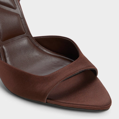 Forevermore in Dark Brown 14154135 - Strappy heeled sandal, Stiletto heel | Aldo Popular