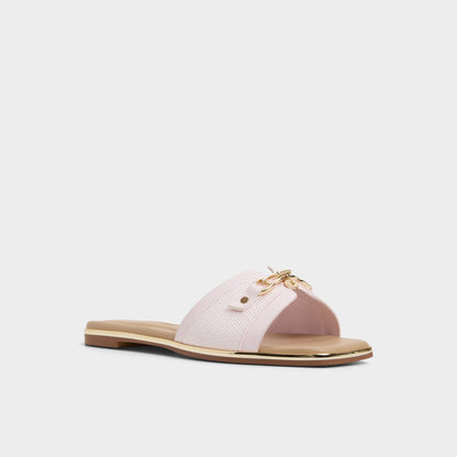 Alamassi Light Pink Women's Flats - Slide sandal | Aldo Best Seller