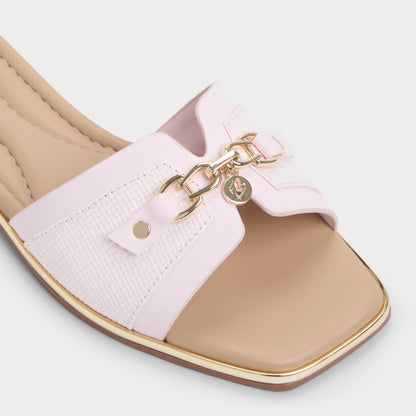 Alamassi Light Pink Women's Flats - Slide sandal | Aldo Best Seller