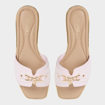 Alamassi Light Pink Women's Flats - Slide sandal | Aldo Best Seller